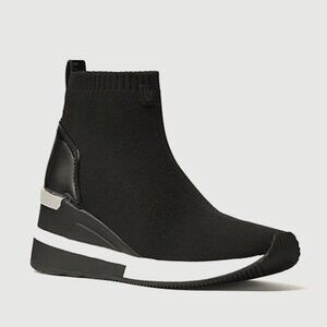 Michael Kors Skyler Stretch-Knit Sock Sneaker